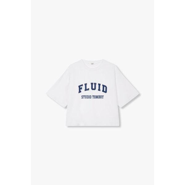 フルイドクロップTシャツ (9175222987)(9175322987)