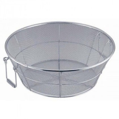 本間冬治工業 18-8手付揚ざる 荒目 55cm AAG04055