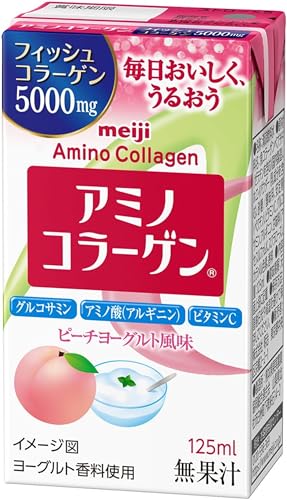 ドリンク ピーチヨーグルト風味 125ml×24 明治
