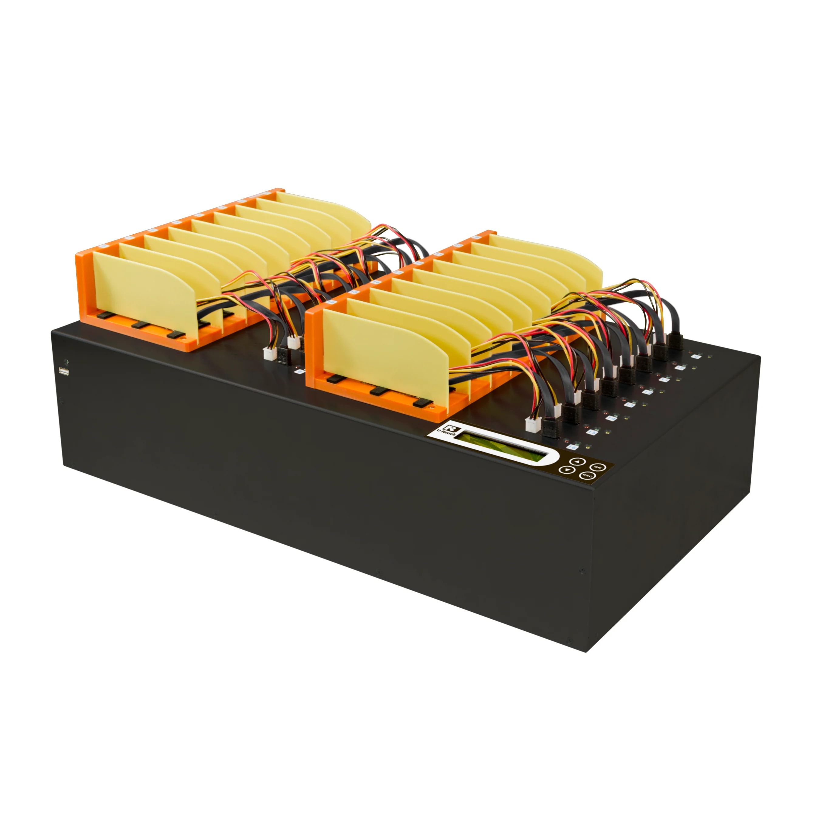 MT-H シリーズ：16ポート ハイスピードSATA HDD/SSD デュプリケーター MT1600H