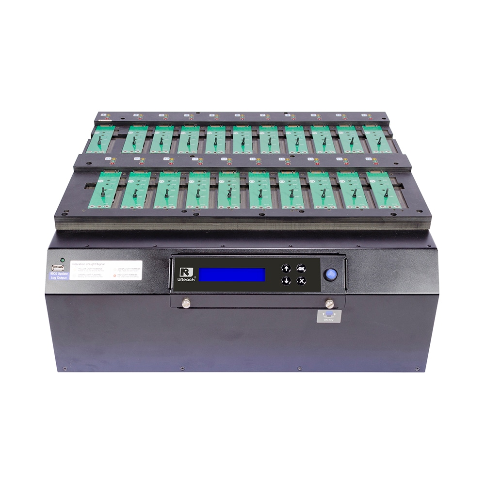 21ポート M.2/U.2 & U.3 NVMe/SATA デュプリケータ NV-BM2100 - NV-BM2100
