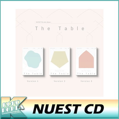 【送料無料】 NUEST / THE TABLE / バージョン選択 / 7TH MIN...のサムネイル