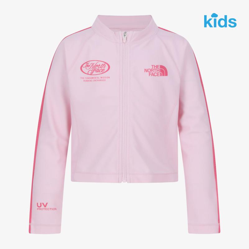 NJ5JS30U ガールズ サーフ ラッシュガード ジップアップ GS SURF RASHGUARD ZIP UP