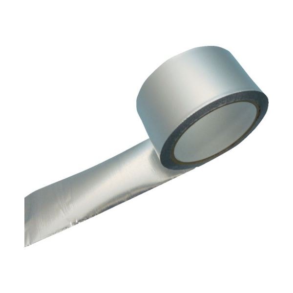 （まとめ）日東エルマテリアル 低VOCアルミテープ（セパナシ） 50mmx25m 1巻[x5]