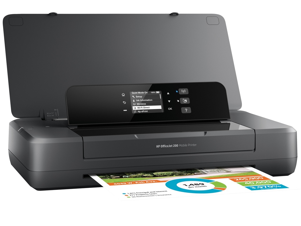 Officejet 200 Mobile CZ993A#ABJ A4カラーインクジェットプリンター