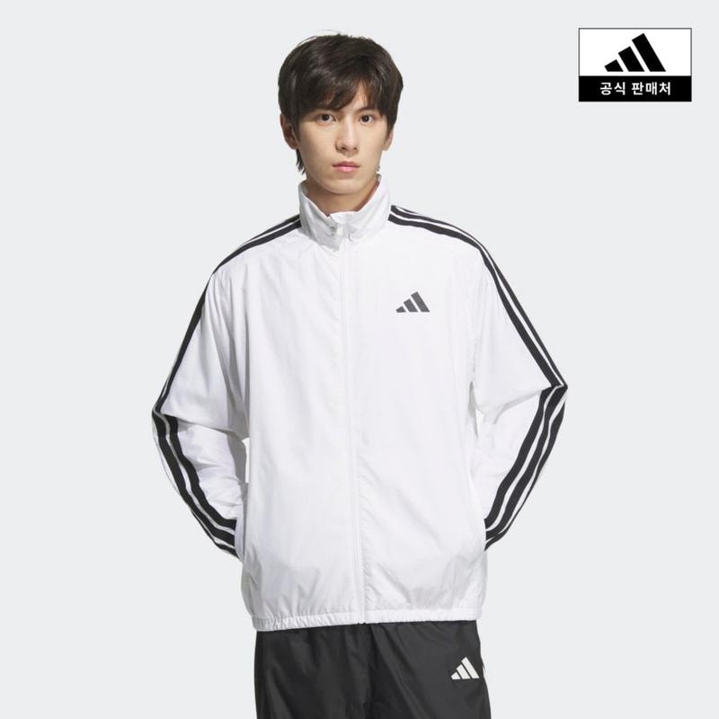 [コリア公式] マストハブ 3ストライプ ブラッシュド トリコット裏地 ウィンドジャケット [KA1290]