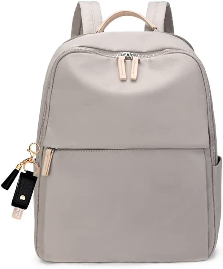 PCリュック PCバッグ PCバック レディース ビジネスリュック ビジネスバッグ PC収納 パソコンリュック リュックサック きれいめ(グレー(Lサイズ))