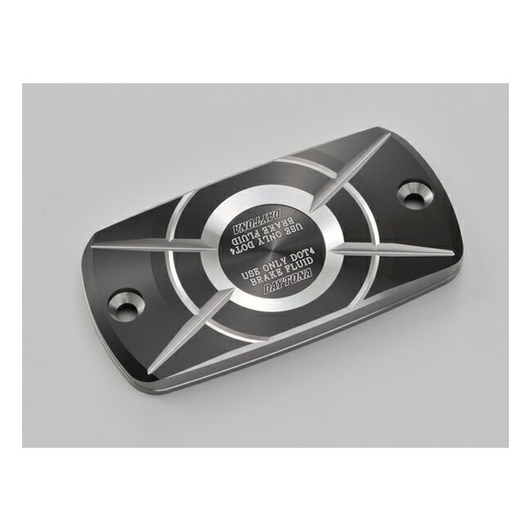 角型マスターシリンダーキャップ アッシュシルバー HONDA-A D98273