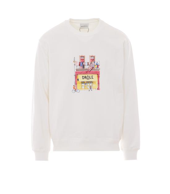DROLE DE MONSIEUR Men Tunic Tops SW201 CO127OW White