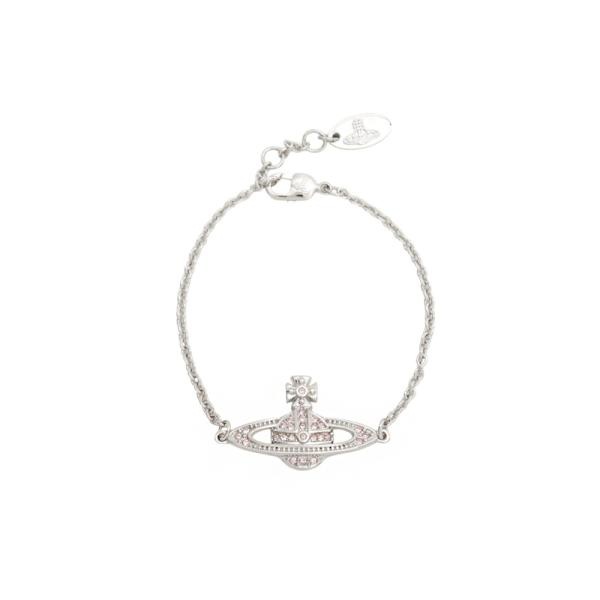MINI BAS RELIEF ブレスレット 61020051-02p656 レディース 02P656/シルバー×ビンテージローズ