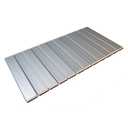 東プレ 折りたたみ 風呂ふた 抗菌 Ag+ メタリックグレー 65119cm 日本製 S12