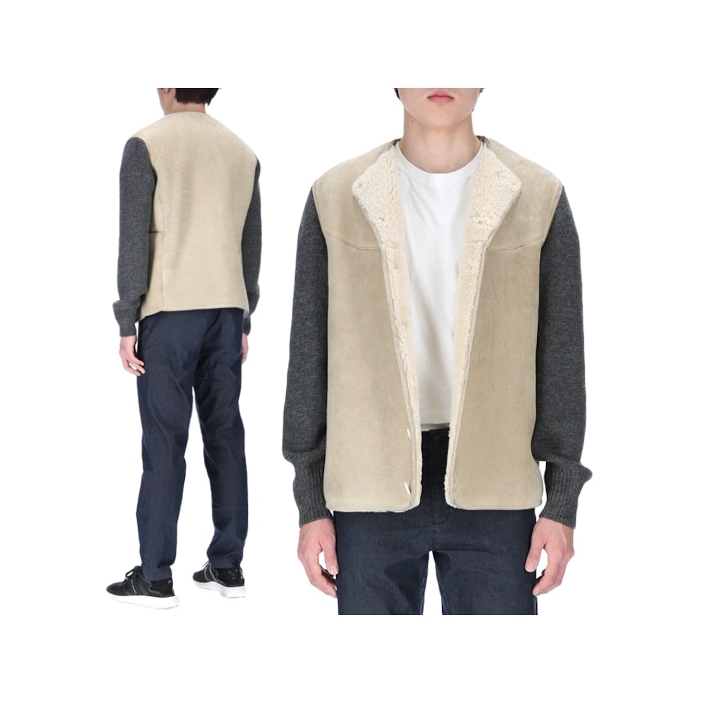 メゾンマルジェラ [メゾンマルジェラ] ステッチ S30AM0545 SY1586 807 メンズフリースジャケット PVJS30AM0545SY158680701