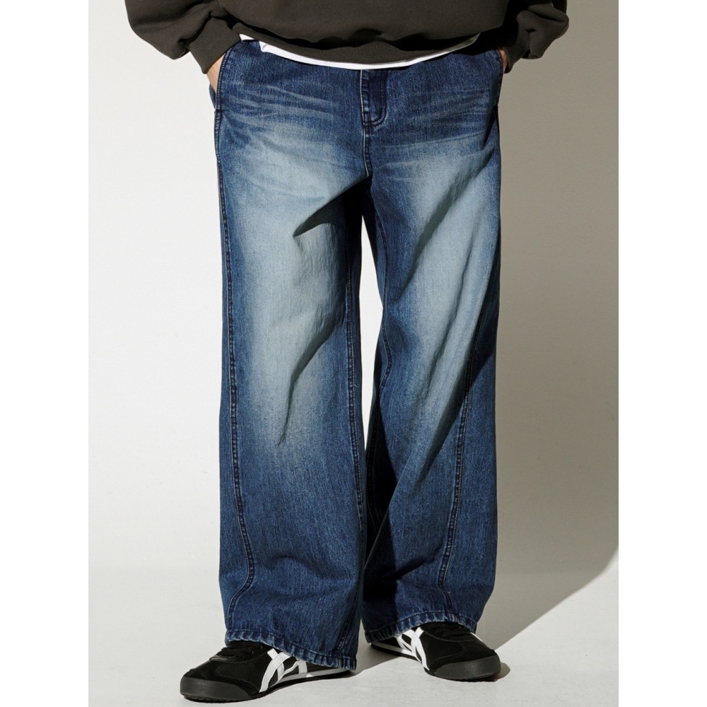 TWN テリフィックウォッシュデニムパンツブルー HSLP3531