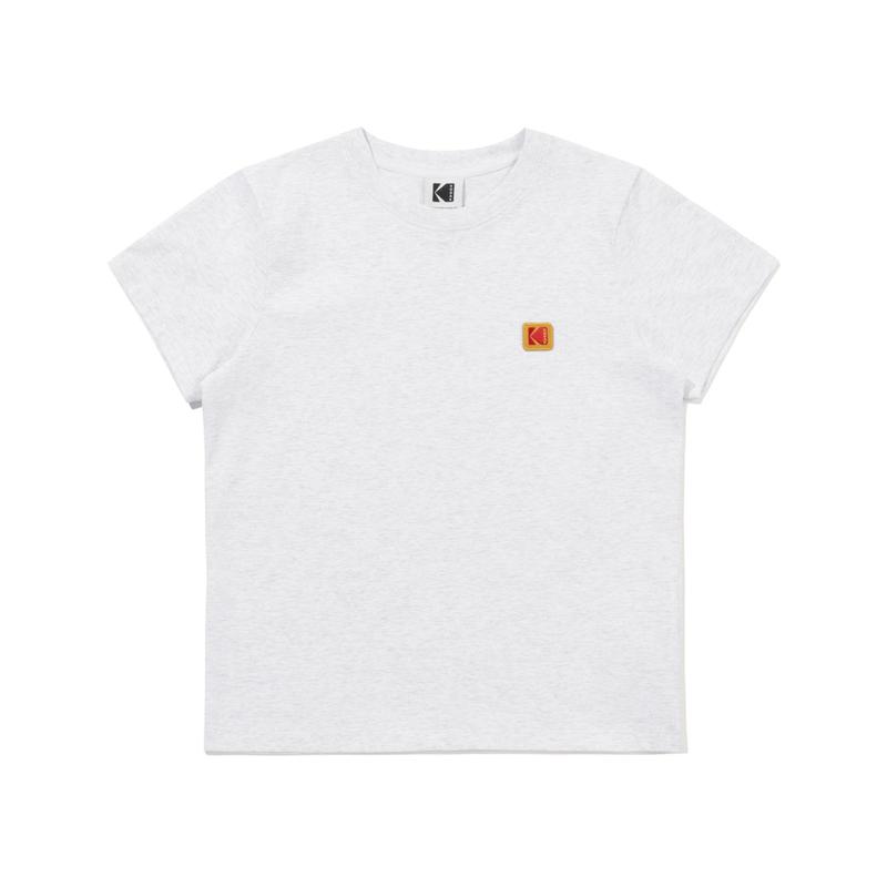 [公式]エッセンシャル アスキン 半袖Tシャツ ウーマン WHITE MELANGE