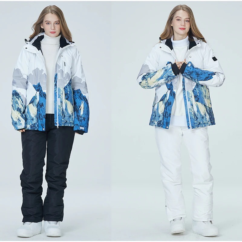 上下セット スノーボードウェア 韓国ファッション スポーツシリーズ スノーボードウェア