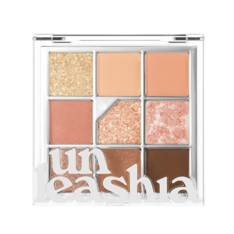 グリッターペディア アイパレット No.3 オールオブコーラルピンク