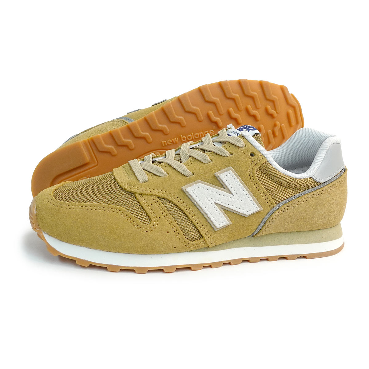 スニーカー 373 メンズ レディース ML373 SJ2 ブラウン Dワイズ 運動靴 シューズ 国内正規品