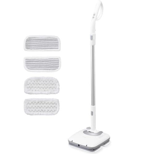 アイリスオーヤマ 電動モップ コードレス 2way 水拭き 乾拭き フロアワイパー パワフル振動 自