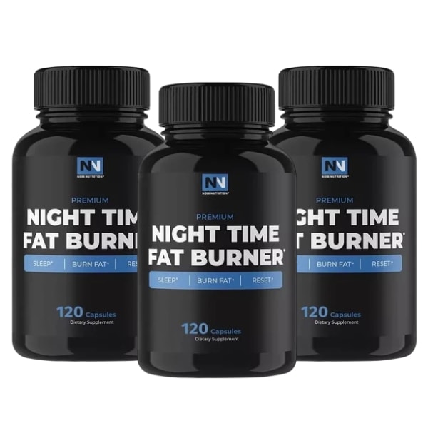 NIGHT TIME FAT BURNER Dietary Supplements 1 Bottle/ 120 Caps x 3-Bottles 5,780円