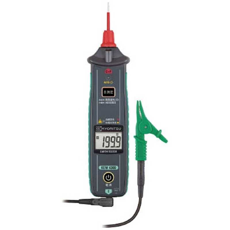 共立電気計器　KYORITSU 簡易アーステスター(2極法)　KEW4300