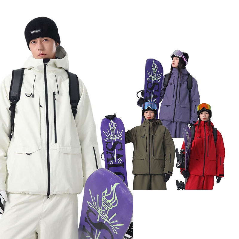 2025-2026NEW スノーボードウェア 4COLOR メンズ レディース ジャケット スキーウェア スノーボードウェア