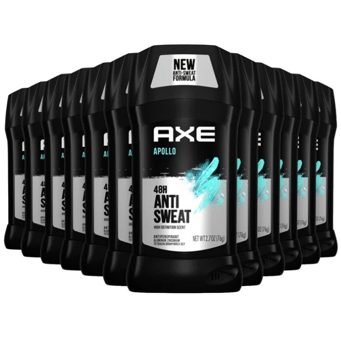 Axe Deodorant Invisible Solid Apollo 2.7 oz - 12 Pack 8,105円