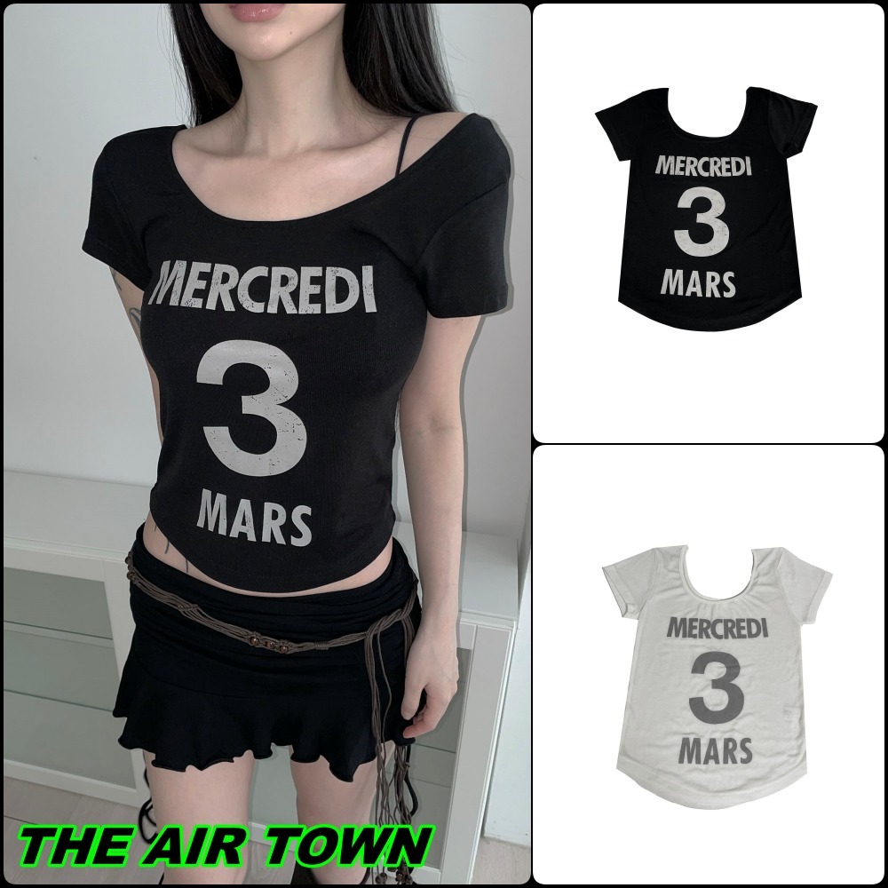 【THEAIRTOWN】vintage march top
