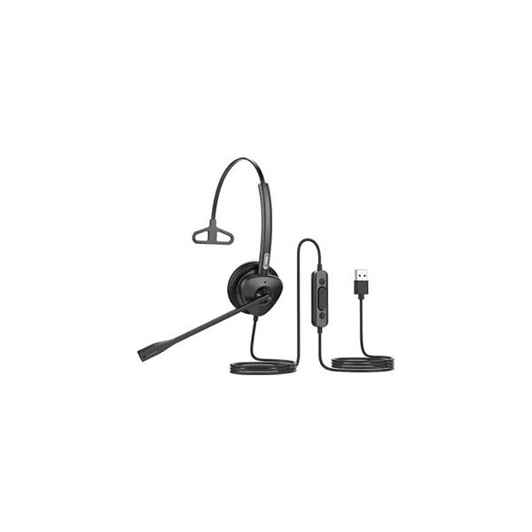 HT301-U USB Wired Headset [Black]