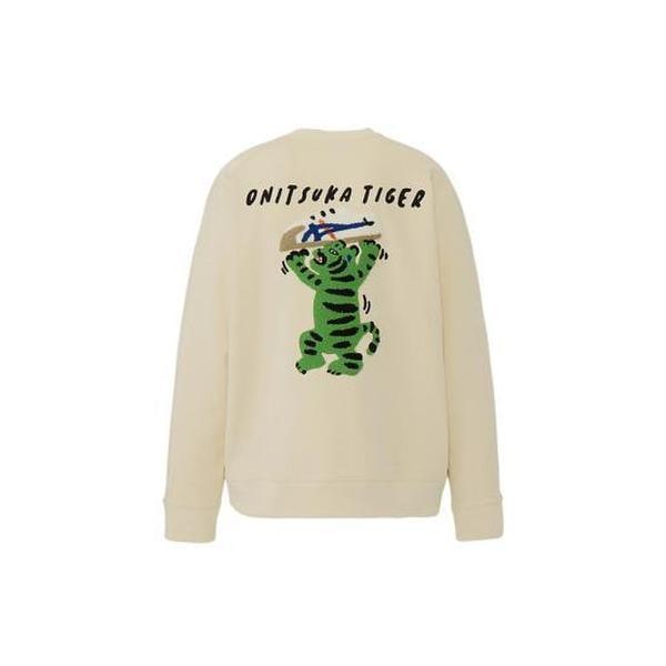 オニツカタイガー 長袖Tシャツ 2183B621 750 IVORY DOM
