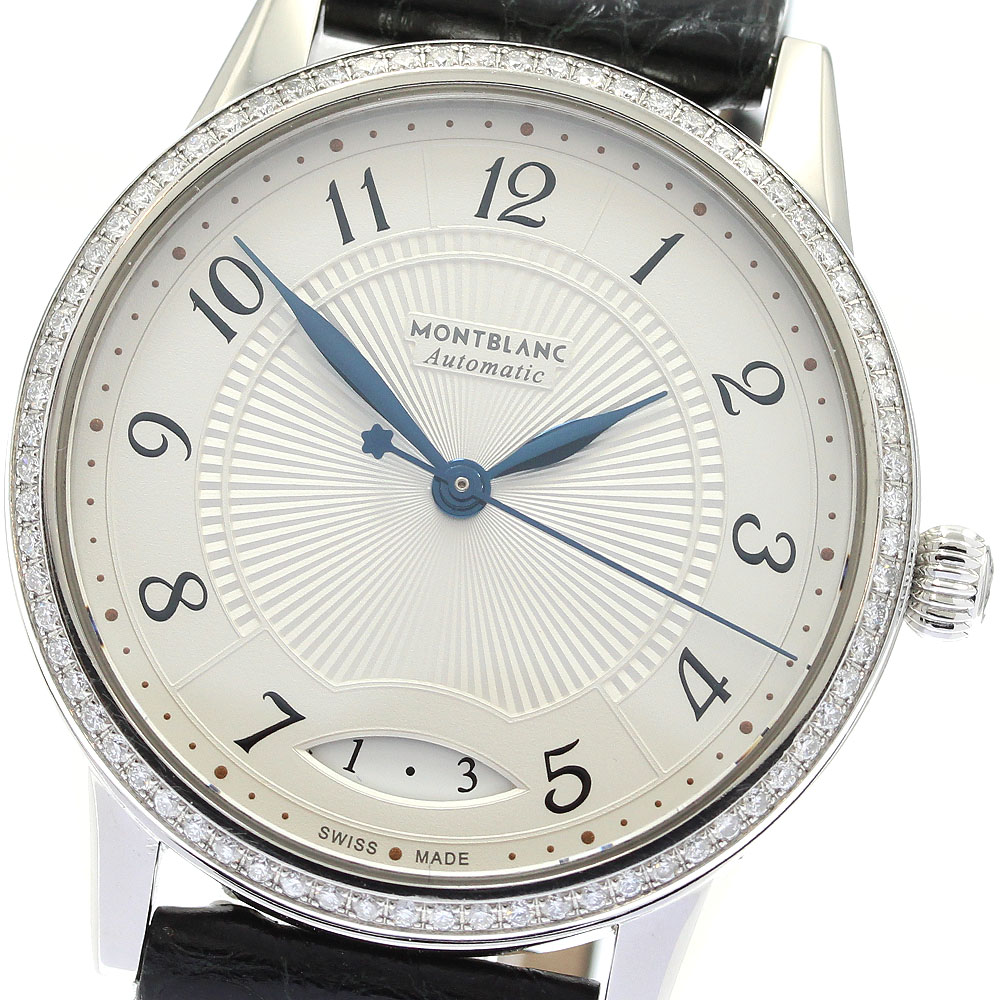 モンブラン MONTBLANC 114734 ボエム ダイヤベゼル デイト 自動巻き レディース 良品 _934301【中古】