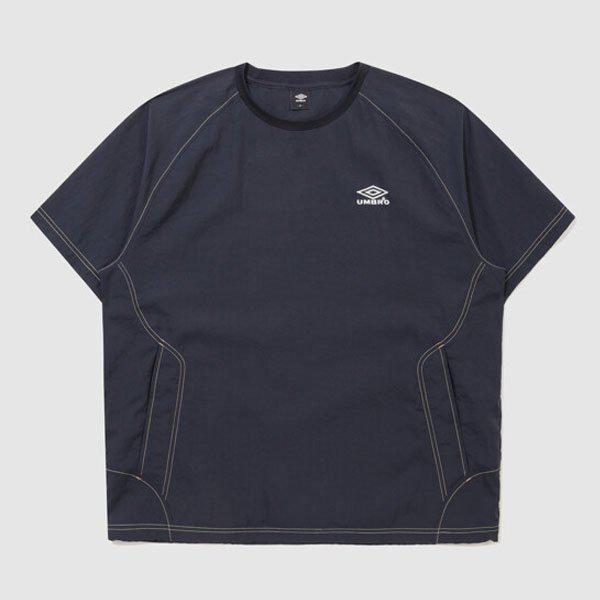 クリスピー タスラン 半袖 ピステ UR224CWT58 DARK NAVY
