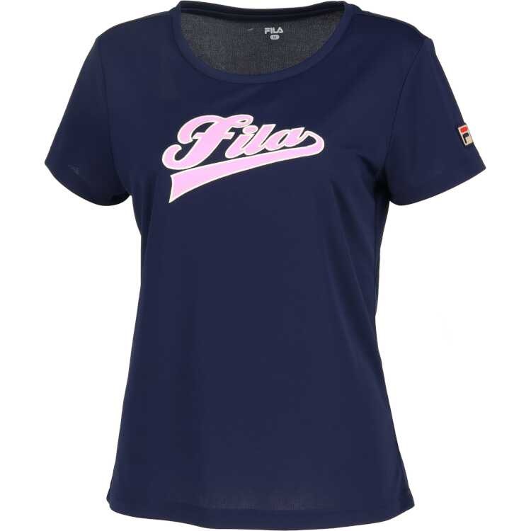 アップリケTシャツ（レディース） M フィラネイビー #VL2866-20