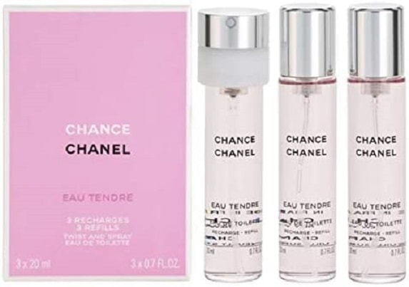 シャネル チャンス オータンドゥル オードトワレット ツイスト&スプレー リフィル 20ml/3　CHANEL ショップバッグ付