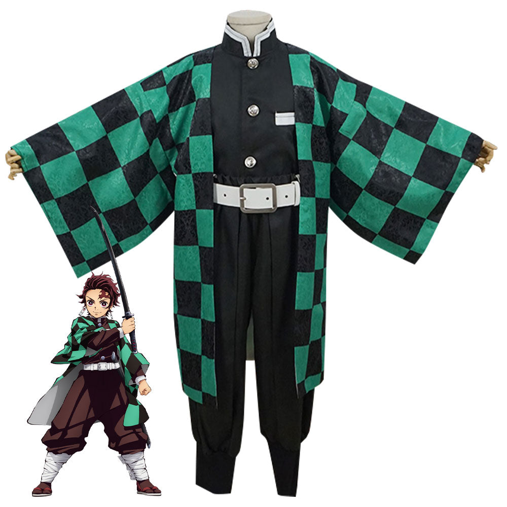 鬼滅の刃 竈門 炭治郎 コスプレ衣装 仮装 変装 ヘッドカバー コスプレ ゲーム イベント パーティ
