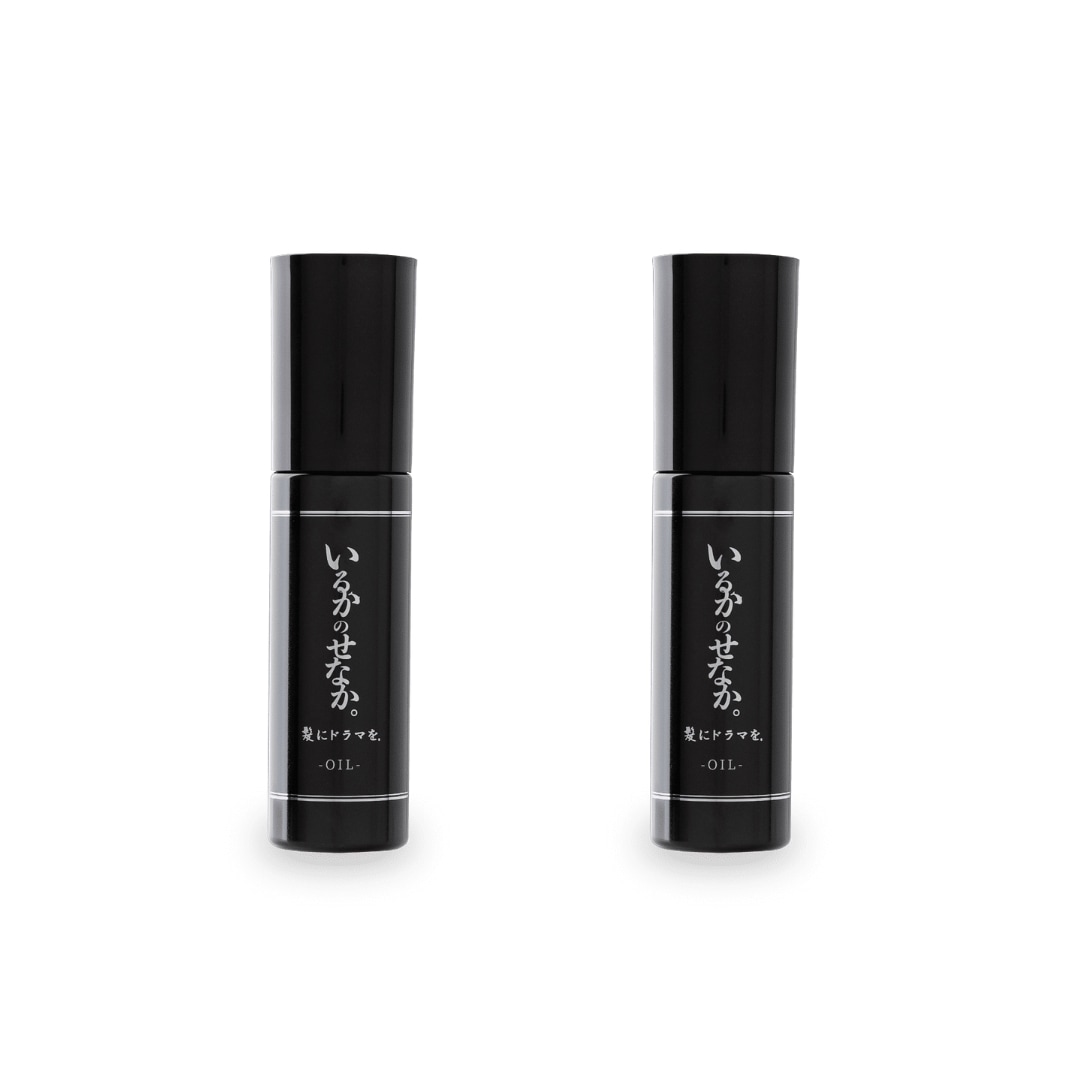 【2本セット】正規品いるかのせなか ヘアオイル80ml ヘアケア ホームケア ドライヤー ヘアアイロン 熱ダメージ カラーダメージ 髪ダメージ ダメージ アミノ酸 プロユース 美容院 美容室 美容師