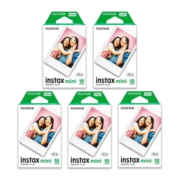 【新品】富士フイルム FUJIFILM instax mini チェキ用フィルム 10枚入り 5個セット 4547410377224kz