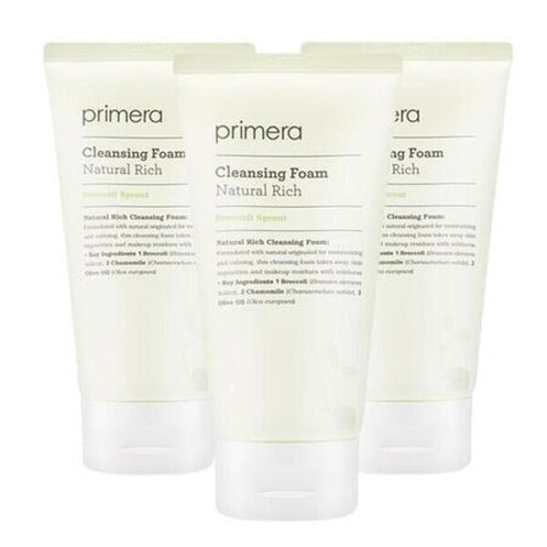 プリメーラ ナチュラル リッチ クレンジング フォーム クレンジング 150ml 3個