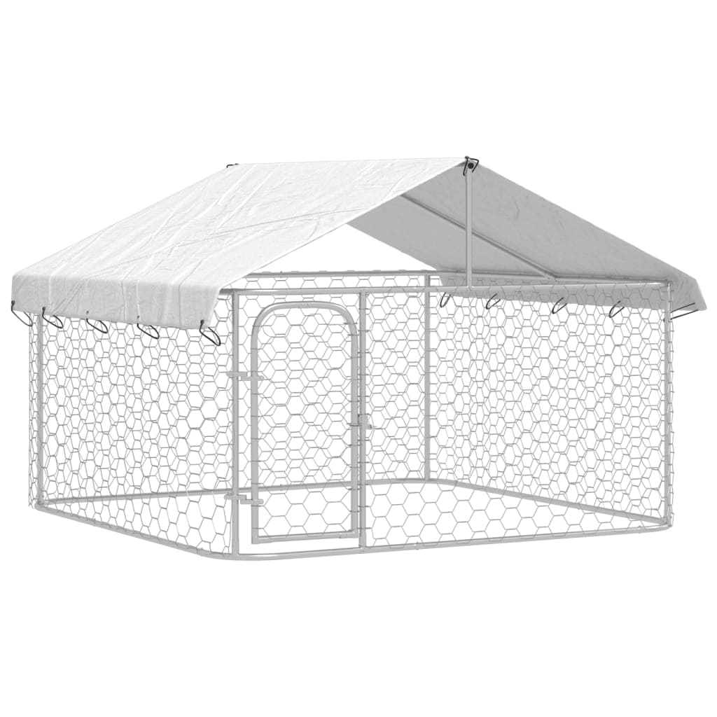 屋外用犬小屋 屋根付き 200x200x150cm