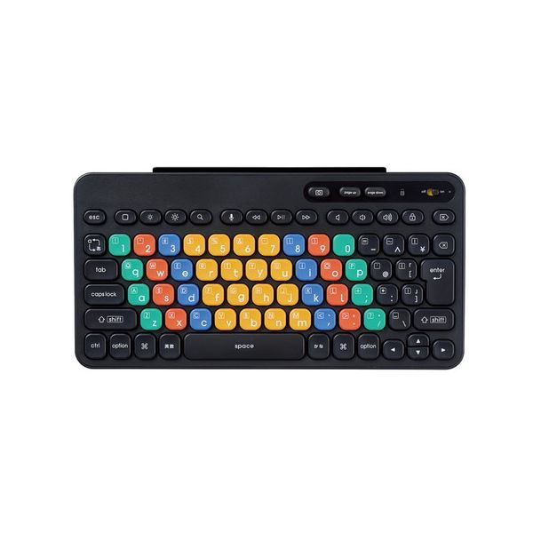 TK-FS10BMKIBK ブラック [ワイヤレスキーボード Bluetooth 無線 コンパクト カラー CapsLock機能無効化スイッチ iPad] メーカー直送