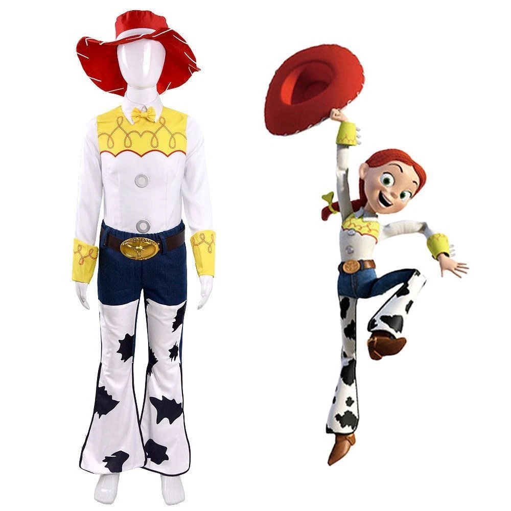 ハロウィン トイストーリー 子供用コスチューム コスプレ 映画 ロールプレイ ウッディ トレース 女の子コス衣装期間限定30%