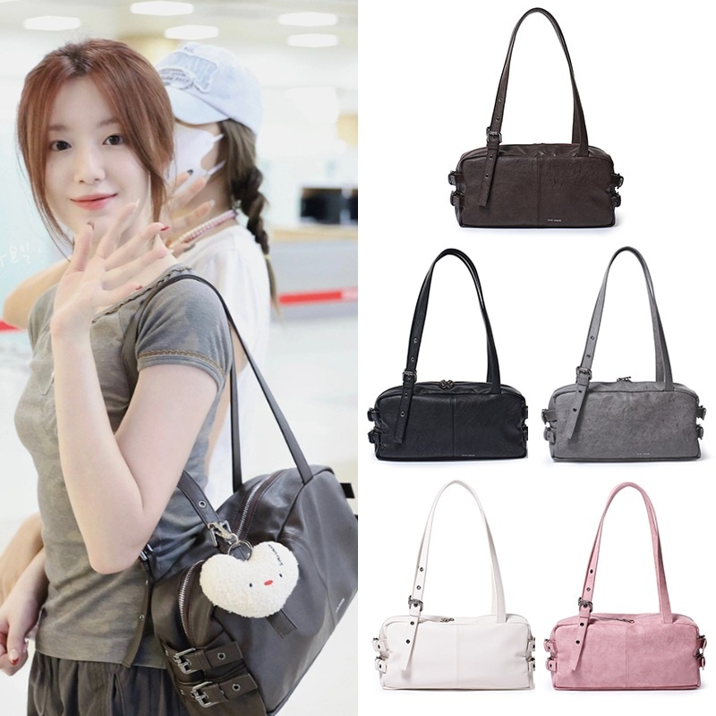 [(G)I-DLEのシュファ着用]Side belt bag M brushed 5Color