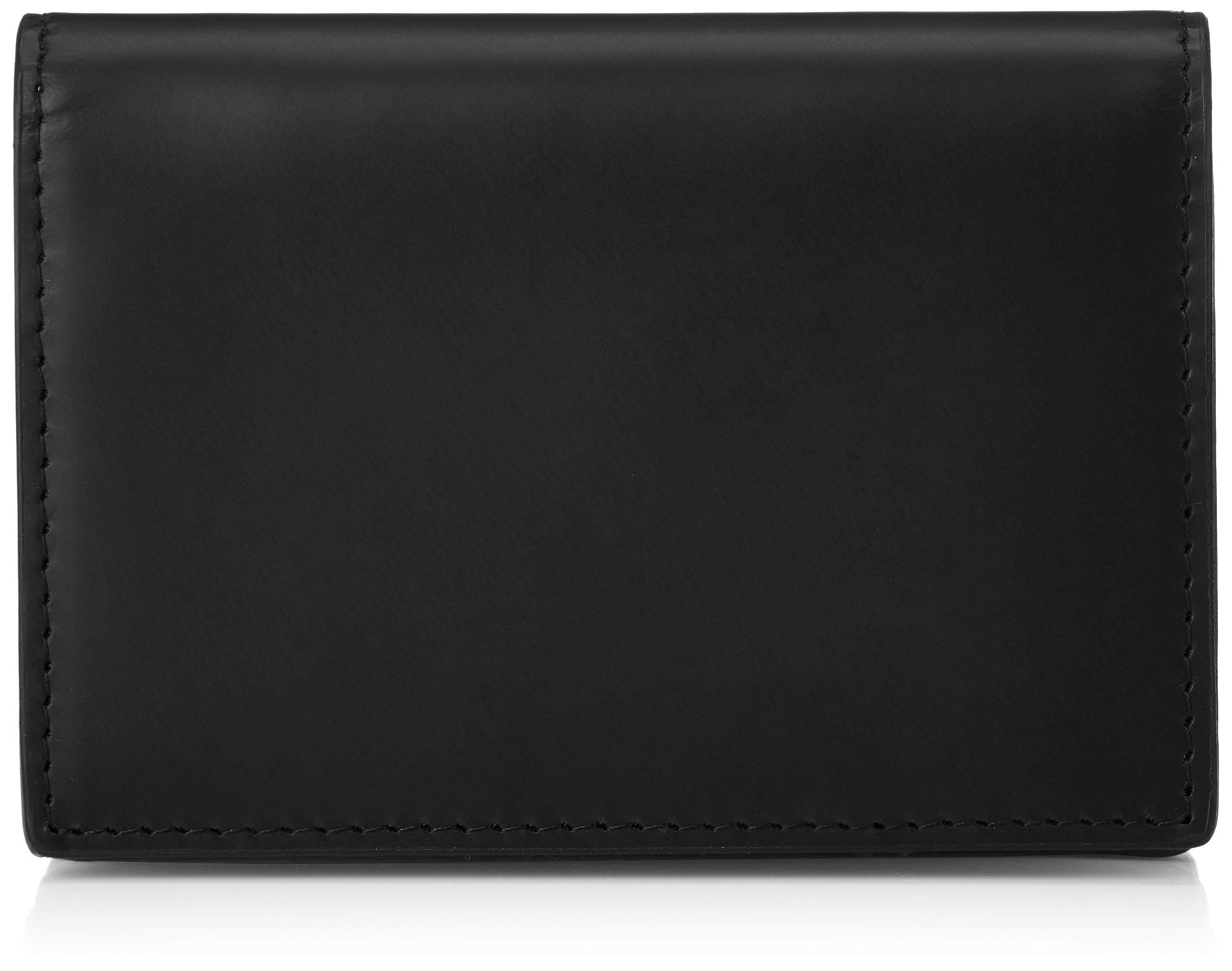 [オティアス] 名刺入れ カードケース メンズ バイカラー ベジタブルタンニン鞣し コードバン調カウレザー マチ付き