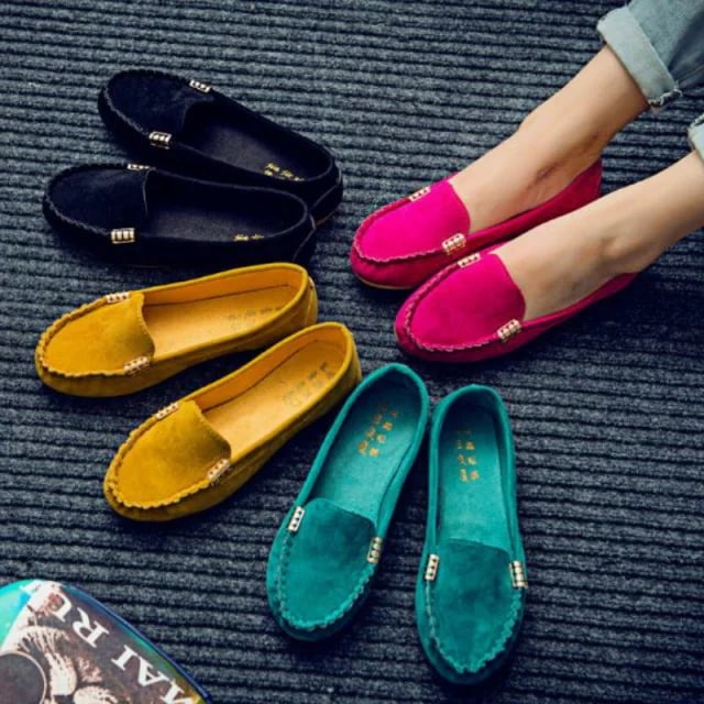 2023 ss 夏コーデ 夏服 レディース 夏新作 夏物 モカシンシューズ ぺたんこ靴
