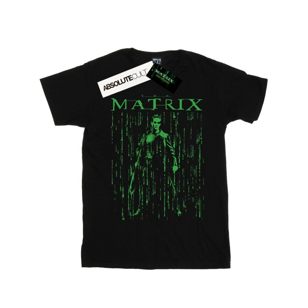 (英国より直送) マトリックスメンズネオネオンTシャツ