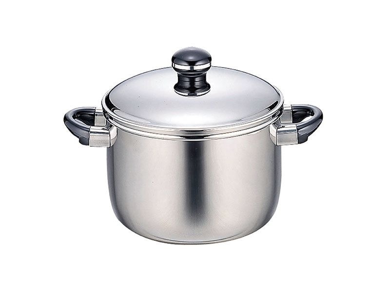 宮崎製作所 オブジェ OJ-39 ジャンボ深型両手鍋 25cm（8.1L）