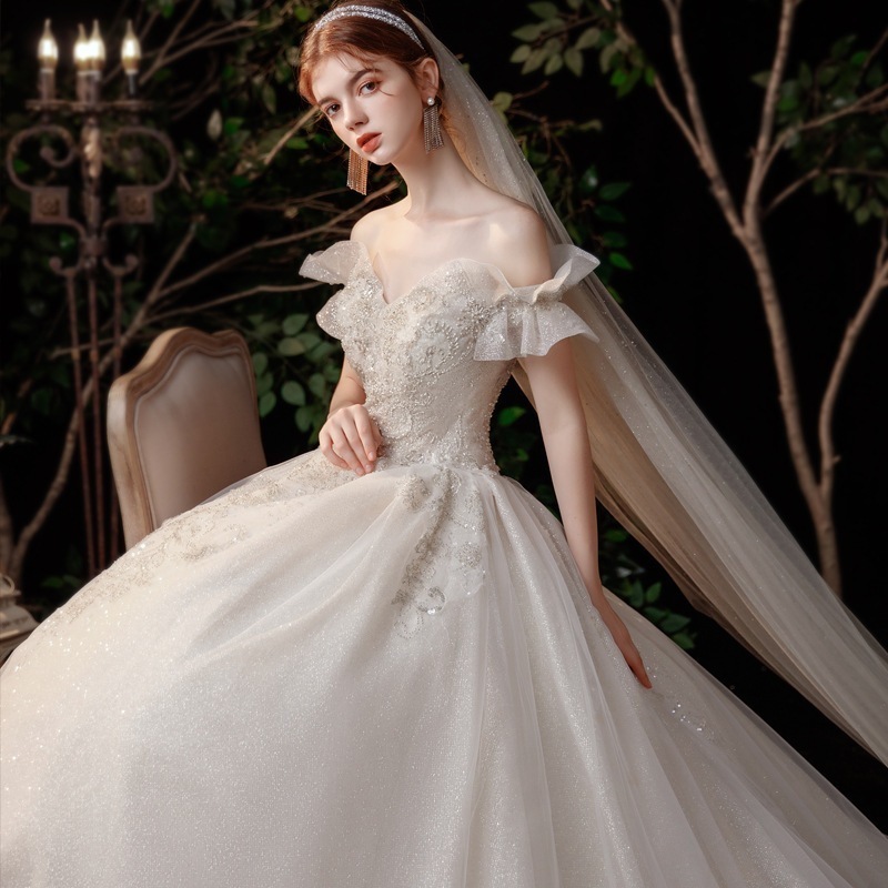 パーティードレス大人気 新商品 高級感 気質 花嫁ロングドレス 成人式 ドレス 演奏会 卒業式 ドレス 結婚式ワンピース ウェディングドレス ロングドレス 2025福袋