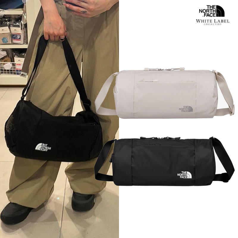 韓国正規品 スポーツ用 2WAY ジッパー ボストンバッグ ユニセックス [2カラー] 軽量 韓国ファッション white label デイリー