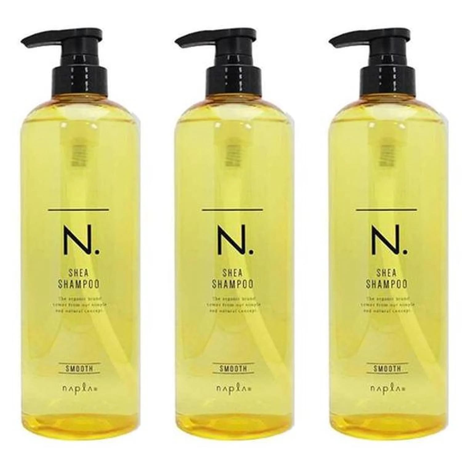 3個セット ナプラ N.SHEAシャンプースムース 750ml ハリコシタイプ ボトル