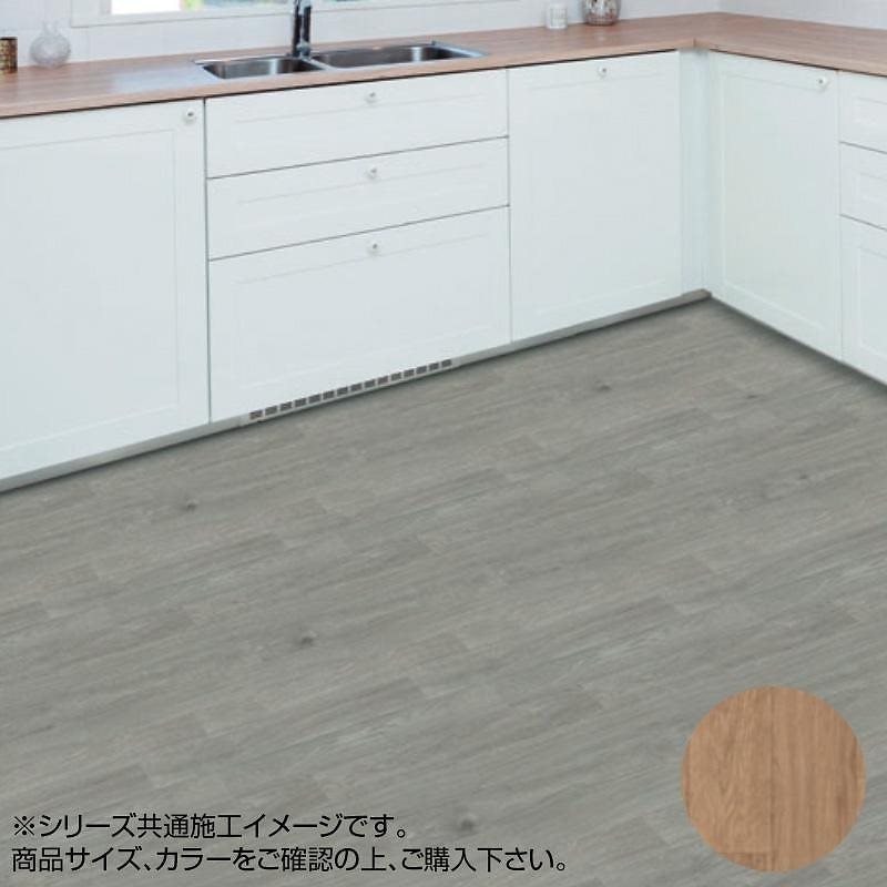 富双合成 クッションフロア スタイルフロア 約91cm幅x20m巻き Y545-S オーク