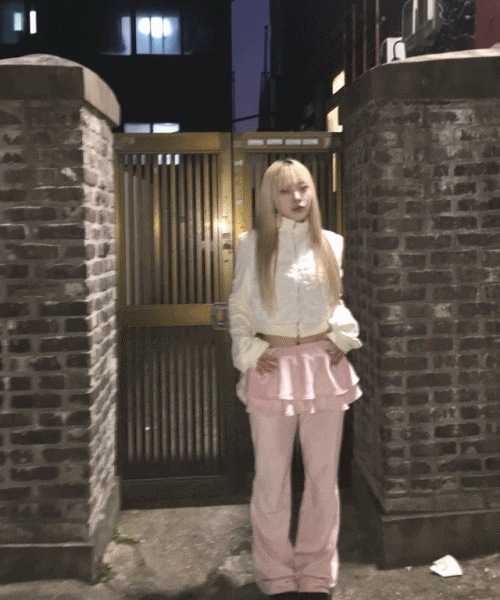 Cancan mink skirt pants [3color]